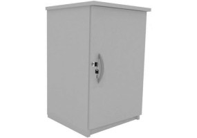 Balcão baixo fechado 1 porta com prateleira-hsmóveis-rodapé-Elegance